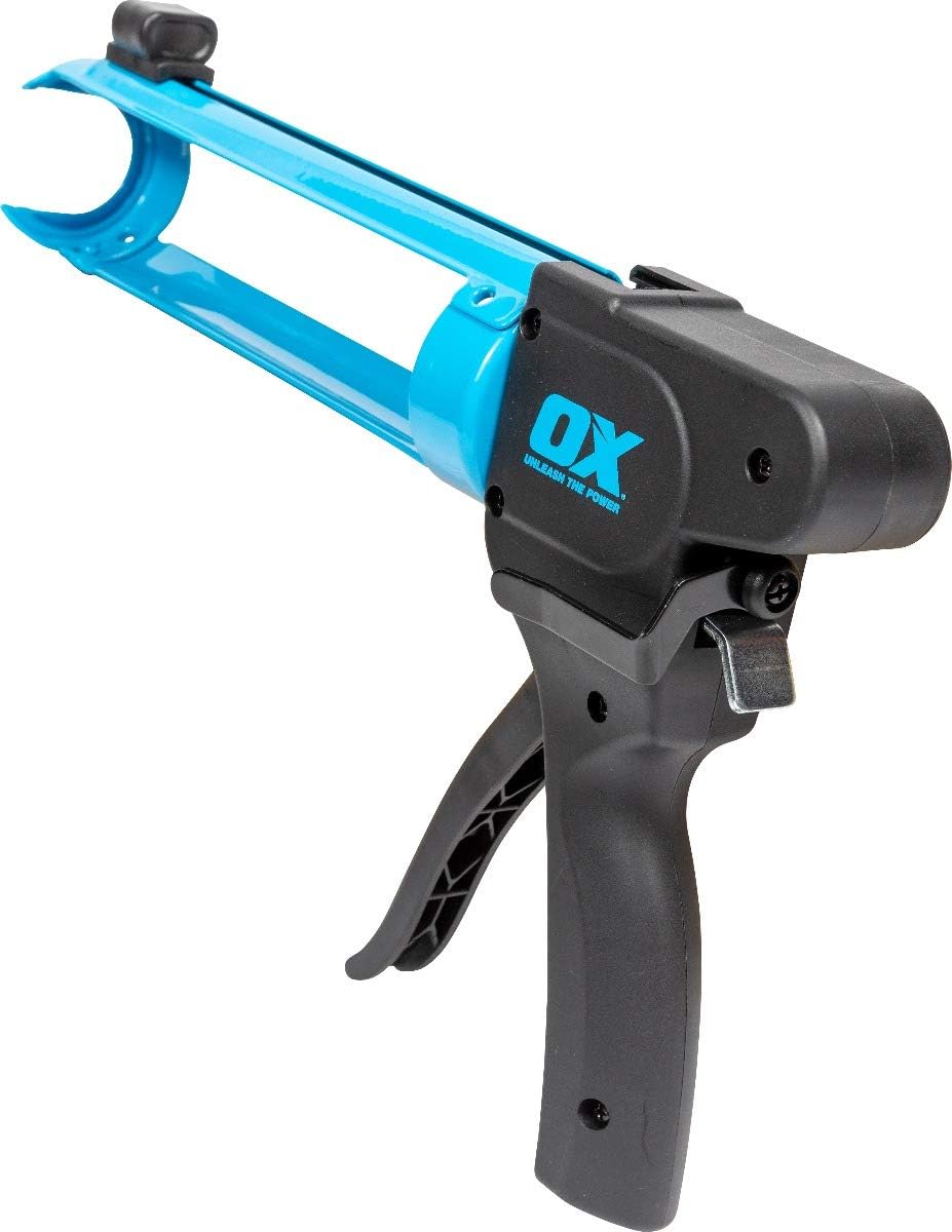 OX Tools Rodless Caulk Gun, 7:1 Thrust Ratio, Foldable Belt Clip, Patented Design - Image 5