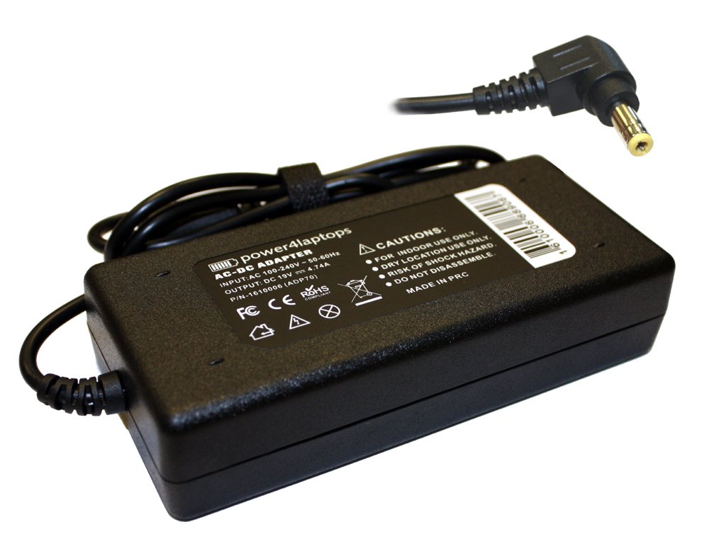 Power4LaptopsAC Adapter Laptop Charger Power Supply Compatible With Novatech W76SUB
