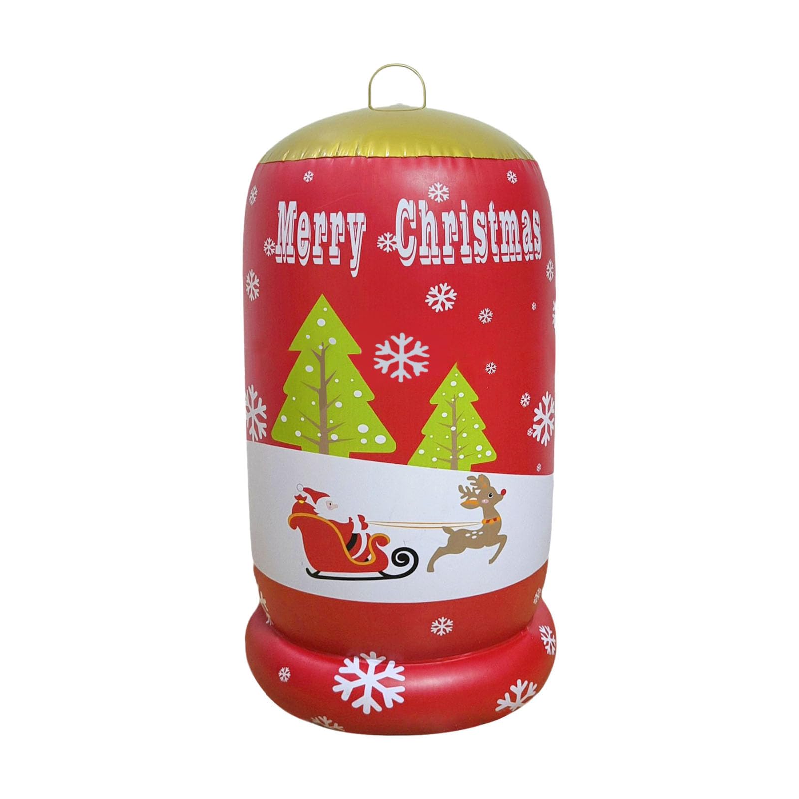 Ballons décoratifs avec motif imprimé de Noël pour offrir aux proches