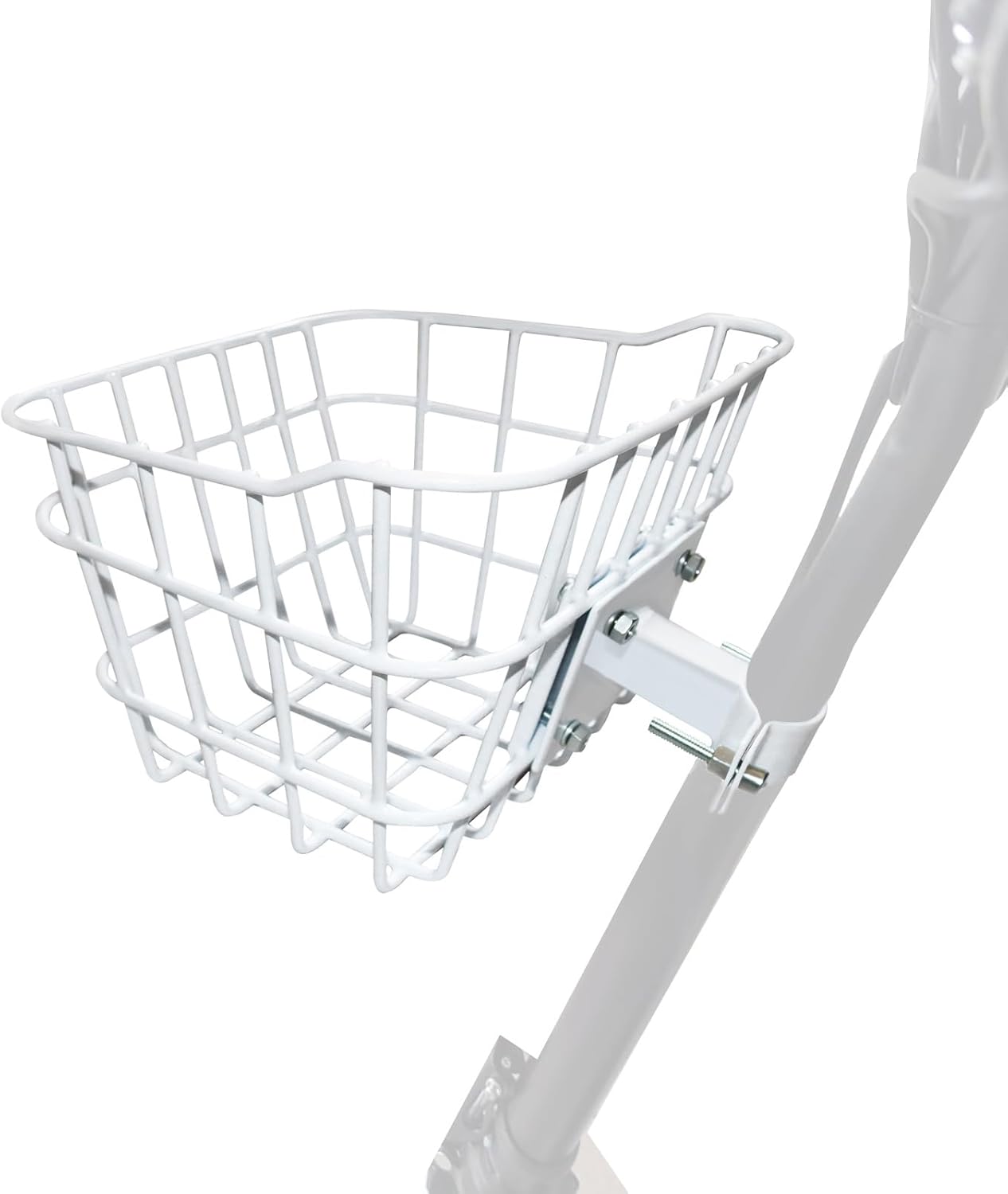 Scooter Basket,Small Front Basket with Fixed Holder - Rust-Resistant 2 gls Capacity for Teen Scooters, Electric Scooters