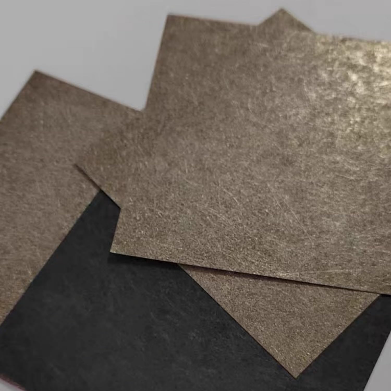 LIFEYYZG Titanium Fiber Felt for Electrolytic Water Titanium Felt Anode, TA1 Pure Titanium Fiber Felt for Experimental use in Scientific Research institutes (1, 0.4mm * 50mm * 50mm), Gray