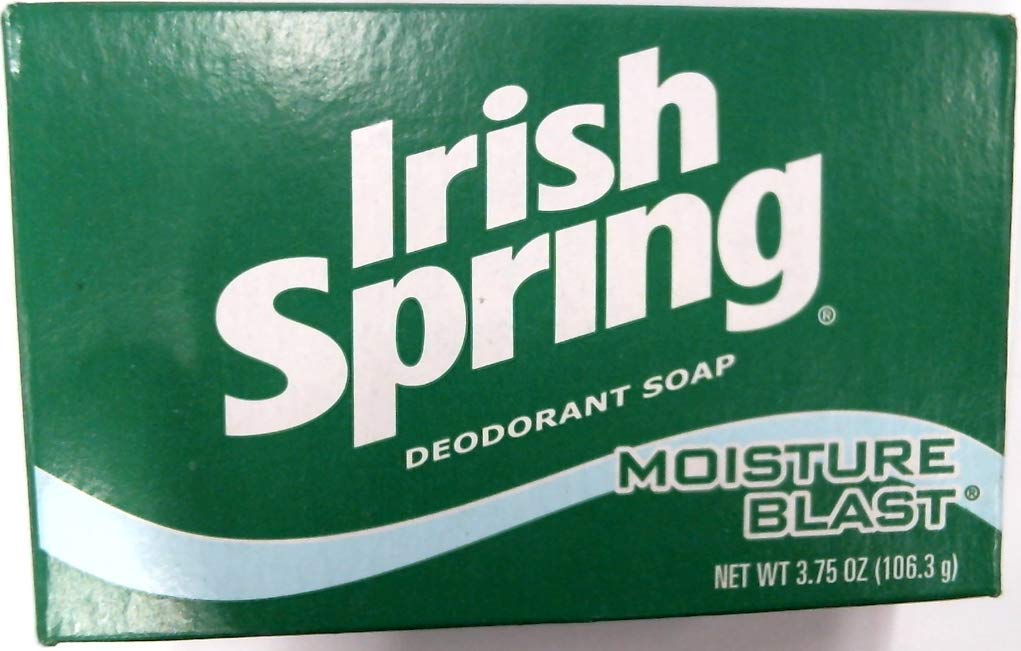 Irish Spring Deodorant Bath Bar Soap Moisture Blas