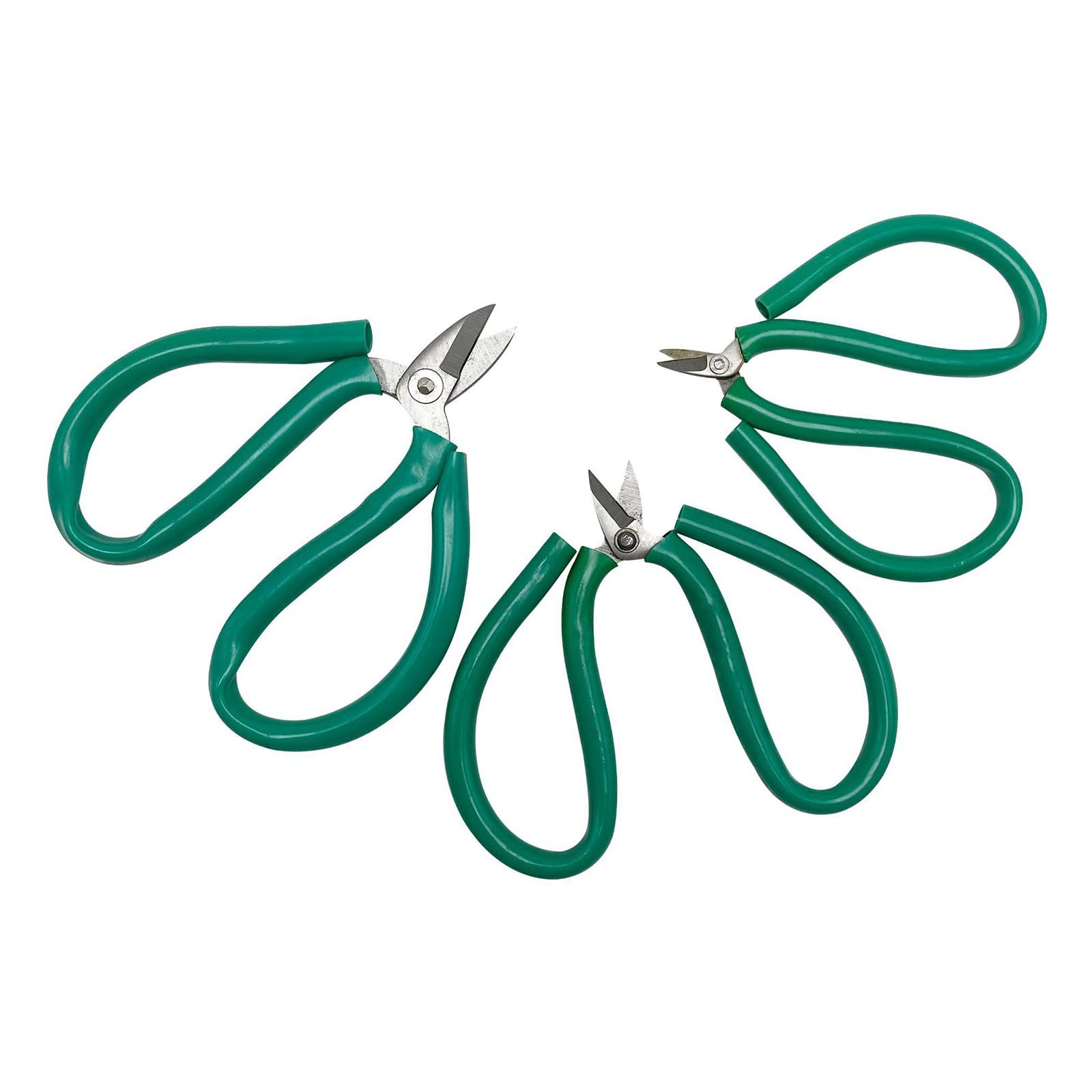 3X Durable-Blades Scissors Comfortable Shears for Crafting Sewing Sharp-Short-Billed Detail Craft Comfortable Slides