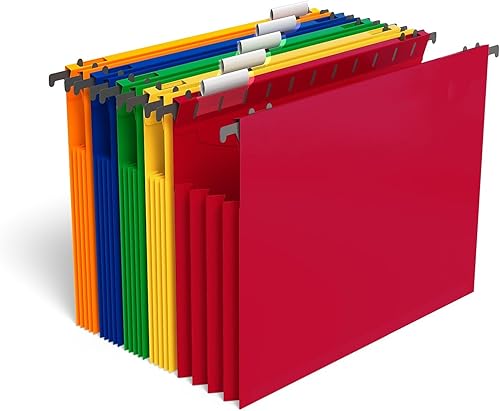 Miniatura 3 de Staples Bolsillos colgantes para archivos, tamaño carta, colores surtidos, 15/cartón (TR36330/36330VS)