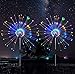EpicGadget Solar Firework Light, 105 LED Multi Color Outdoor Firework Solar Garden Decorative Lights for Walkway Pathway Backyard Christmas Decoration Parties (2 Pieces)