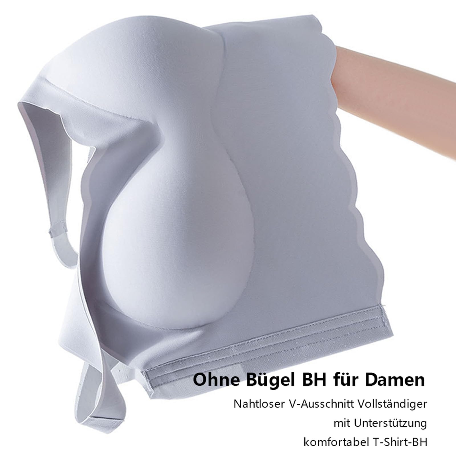 Sport BH Damen ohne bügel Push up BH Baumwoll Bustier Damen