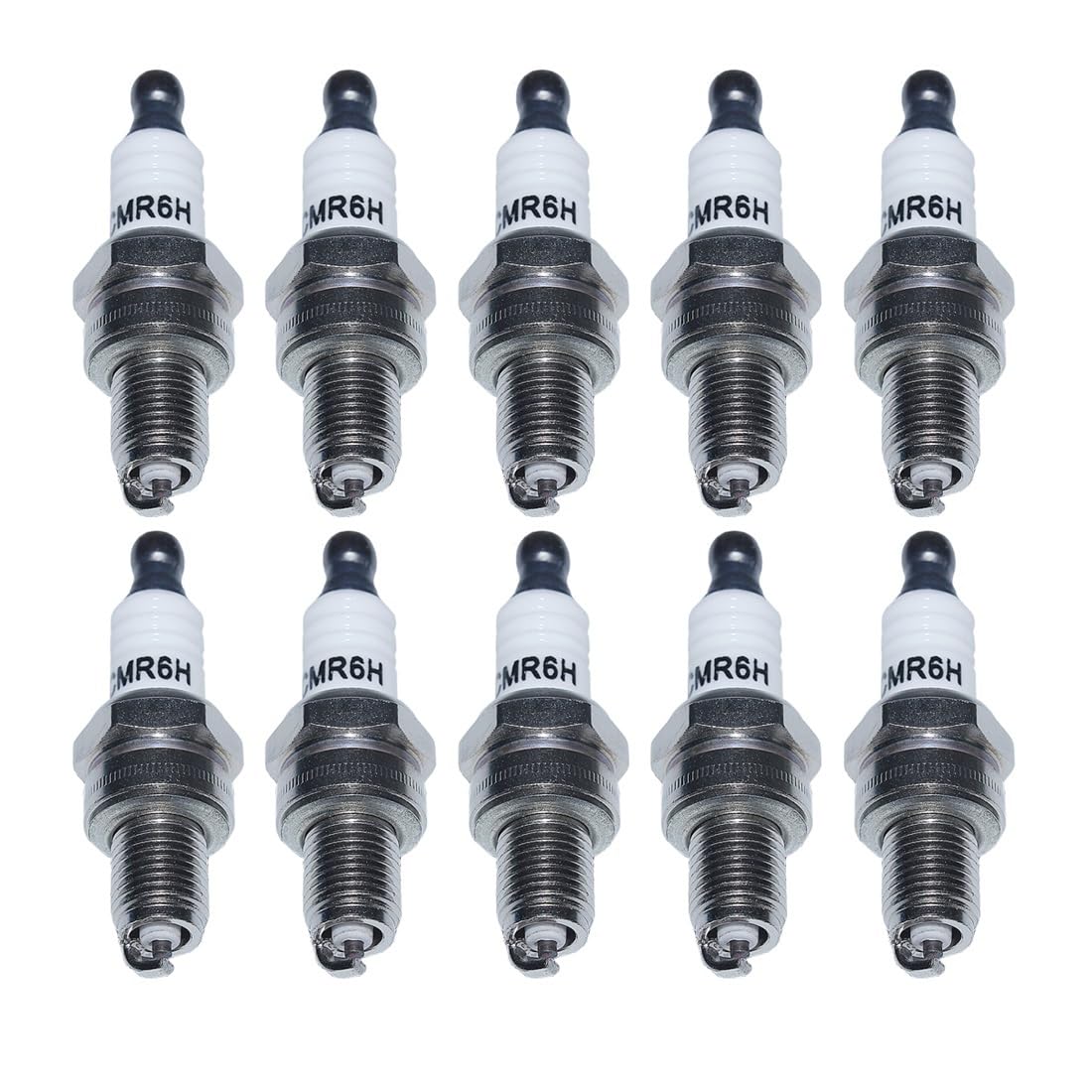 Kit de bujías CMR6H, 10 Uds., Apto for FS90 FS100 FS110 FS90R FS100R FS110R 3365, máquina cortadora de Piezas de Herramientas de jardín
