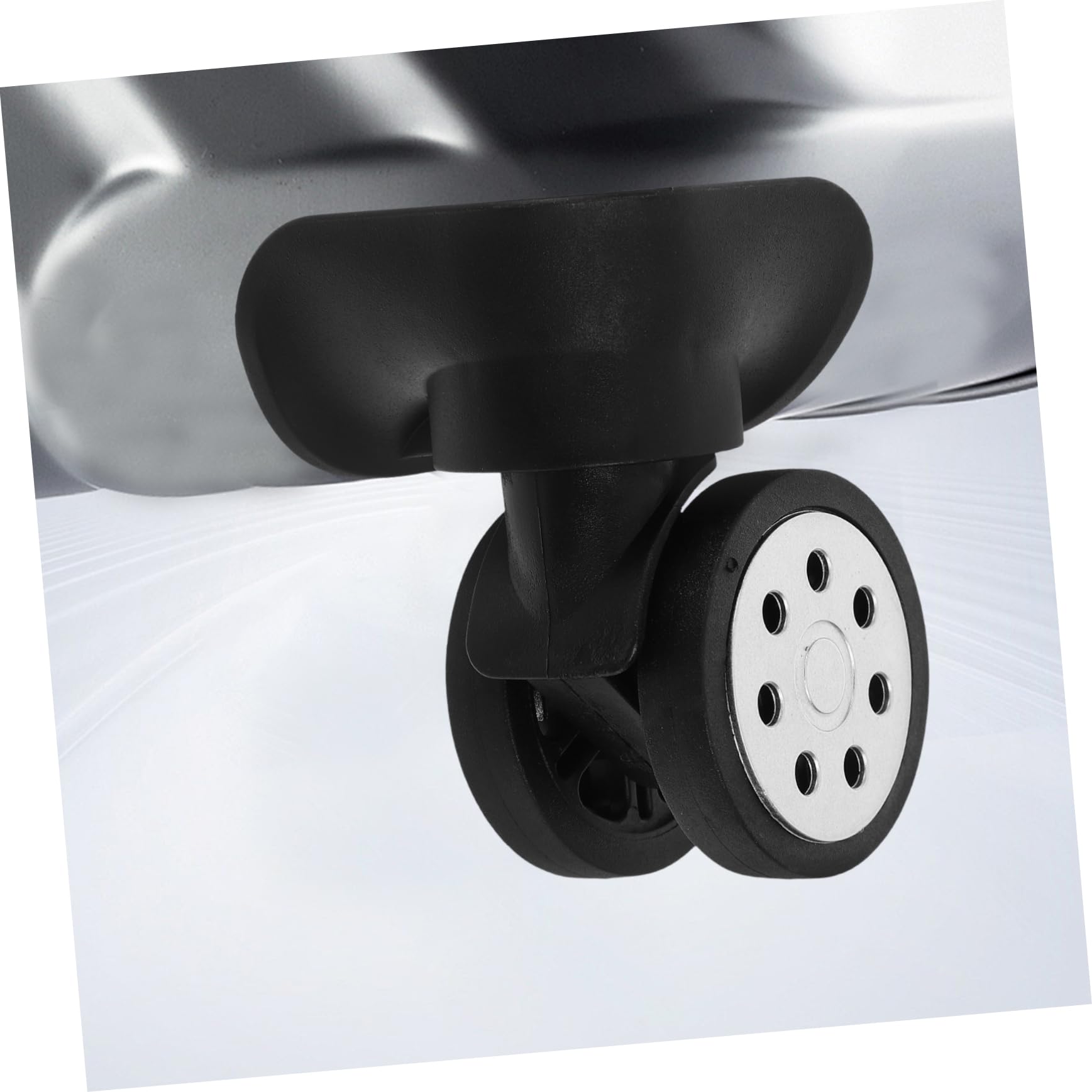NUOBESTY 12 Piezas ruedas de maleta ruedas giratorias accesorios de viaje equipaje maleta ruedas de repuesto reemplazo de reparación de rueda de maleta rueda giratoria de equipaje plástico