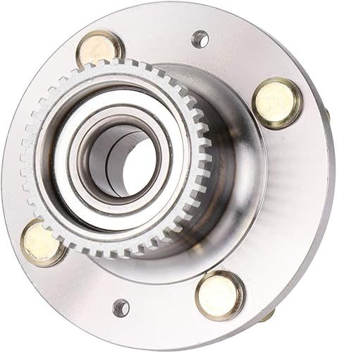 SCITOO Juego de rodamientos de rueda y cubo de 1 paquete para 2005-2011 para Chevrolet Aveo rodamiento de buje trasero con 541009