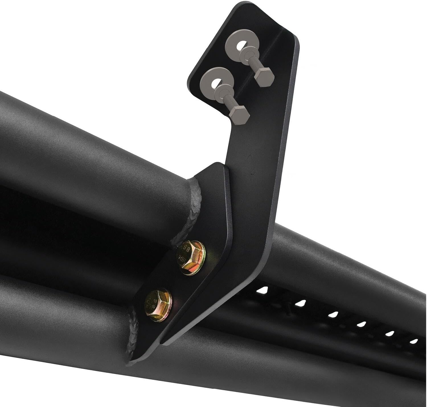 Westin 58-53565 Textured Black Outlaw Nerf Step Bars Ram 1500 Crew Cab 2009-2018; 1500 Classic Crew Cab 2019; 2500/3500 Crew Cab 2010-2020