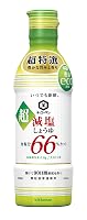 キッコーマン食品 超減塩しょうゆ 食塩分66% カット 450ml ×3本