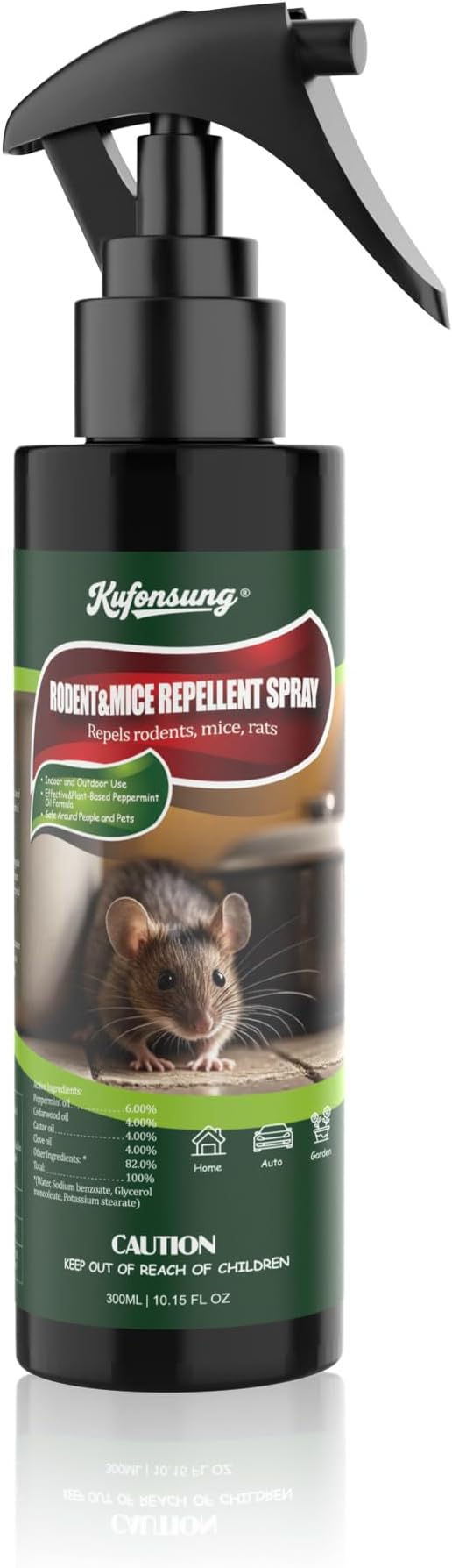 EcoShield Rodent Repellent Peppermint Oil Spray