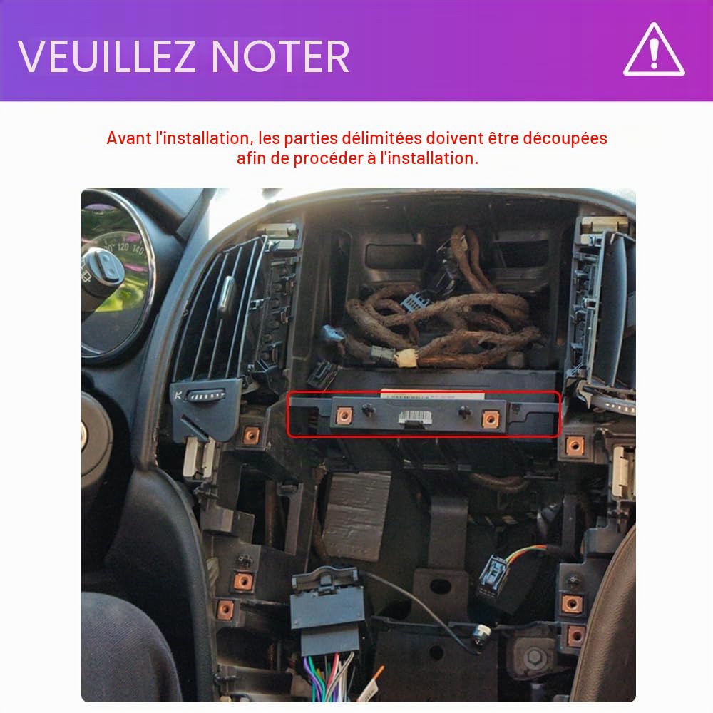 2+64G Android 13 Autoradio pour Opel Astra J/Buick Excelle XT GT 2006-2016 avec CarPlay Android Auto sans Fil, 9,7“ Écran Tactile avec GPS WiFi Lien Miroir Bluetooth FM RDS EQ SWC Caméra Arrière