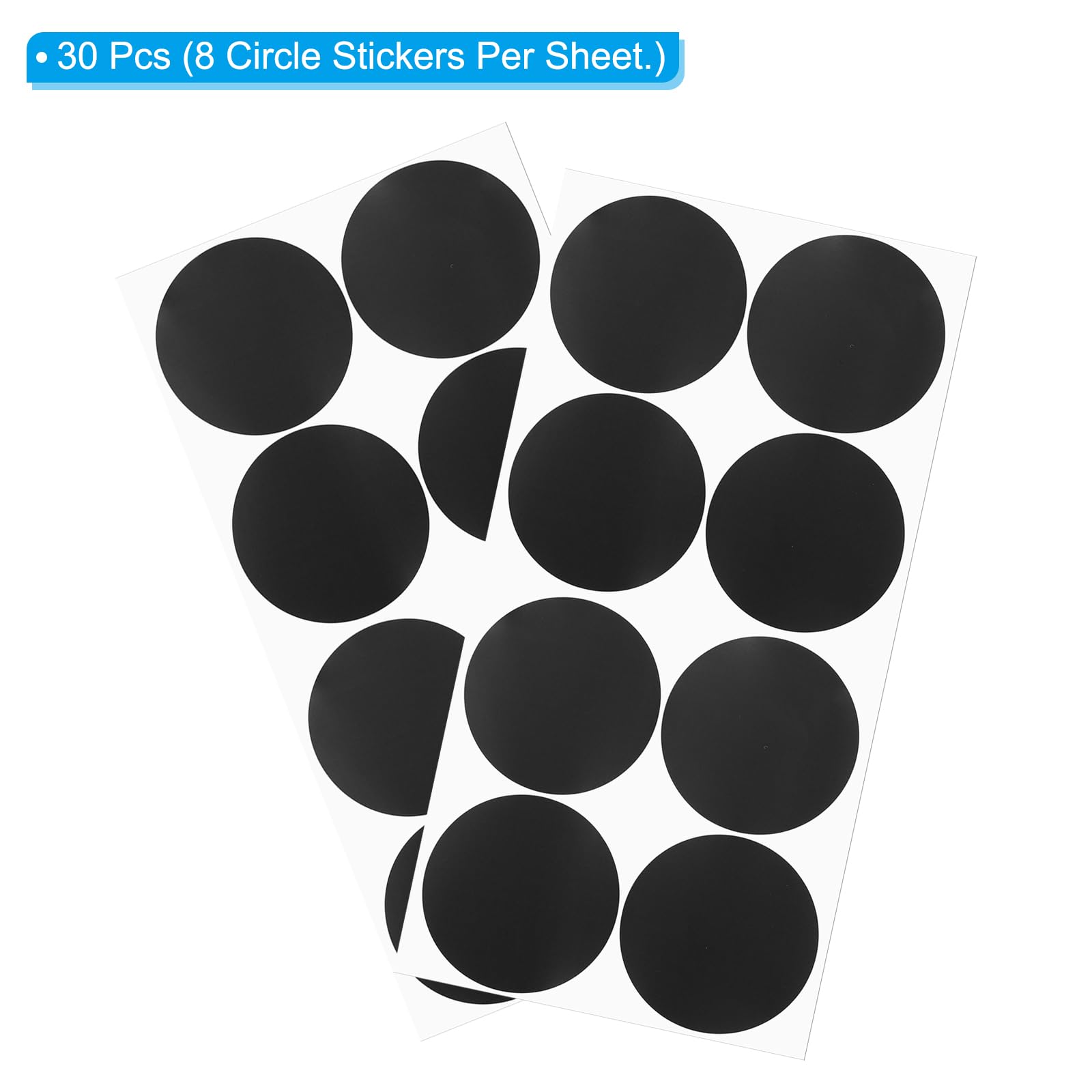 PATIKIL Round Colored Stickers 2" - Image 3