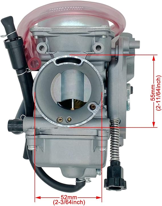 LSSM Carburetor Replacement for 2002 2003 2004 2005 2006 2007 SUZUKI VINSON 500 LTF500F 4X4 ATV Carburetor Carb
