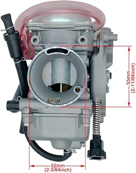 LSSM Carburetor Replacement for 2002 2003 2004 2005 2006 2007 SUZUKI VINSON 500 LTF500F 4X4 ATV Carburetor Carb