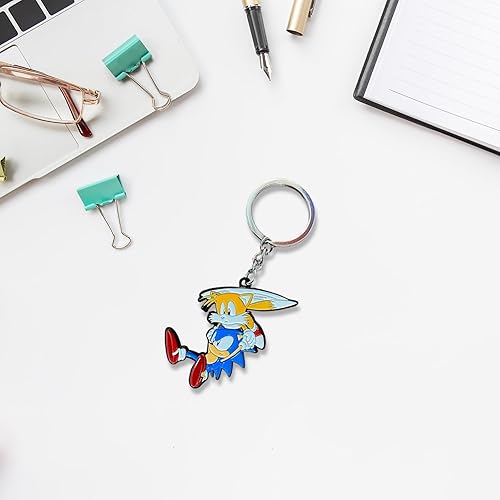Miniatura 2 de Zen Monkey Studios Llavero volador de Sonic y Tails, Multi