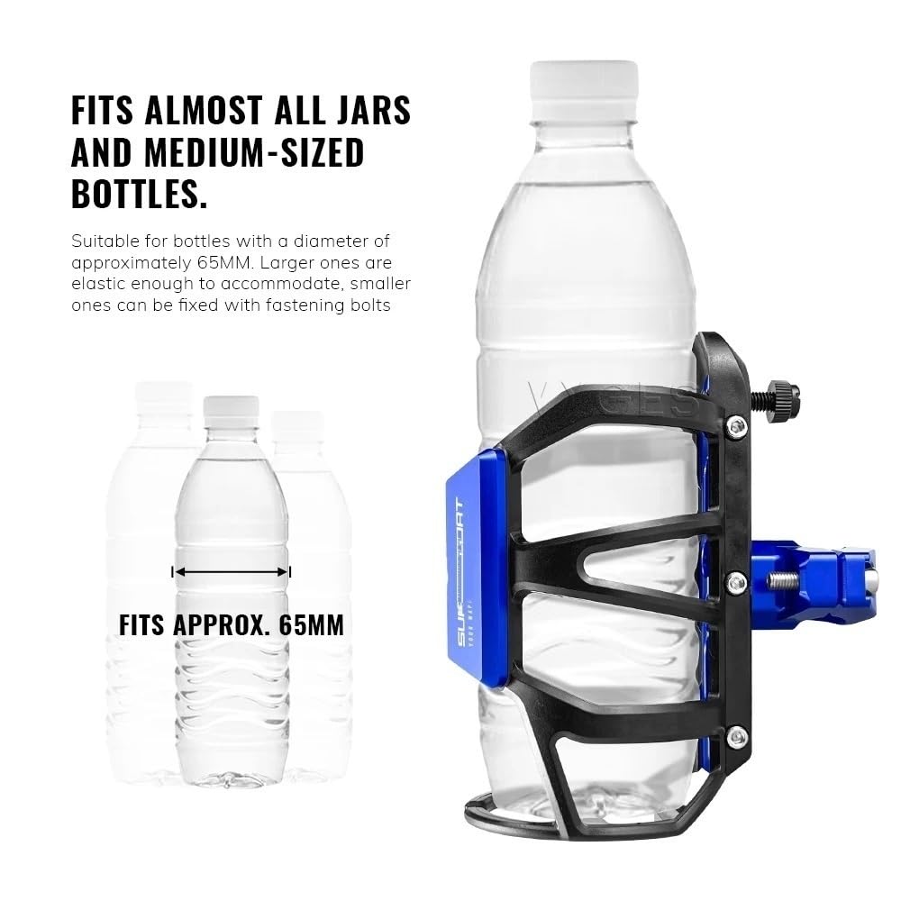 Portabotellas Motocicleta Soporte para Botella De Agua Y Bebidas para Motocicleta, para Vasos, para para Supersport 950 950S S