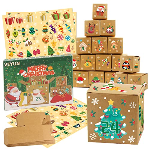 DERAYEE Calendrier de l'Avent à remplir, calendrier de l'Avent, calendrier de l'Avent pour enfants, calendrier de l'Avent à remplir Cover