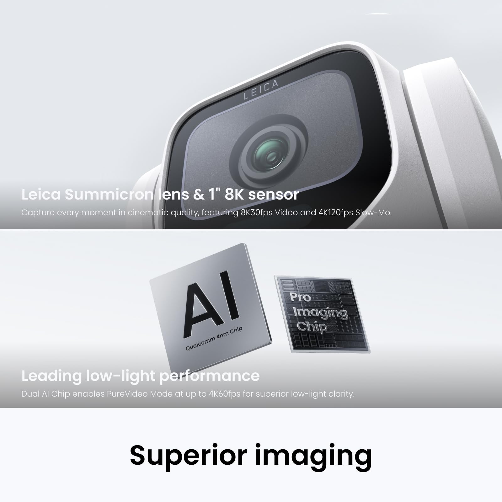 Insta360 Luna Pro - 8K Vlogging Camera with Leica Lens