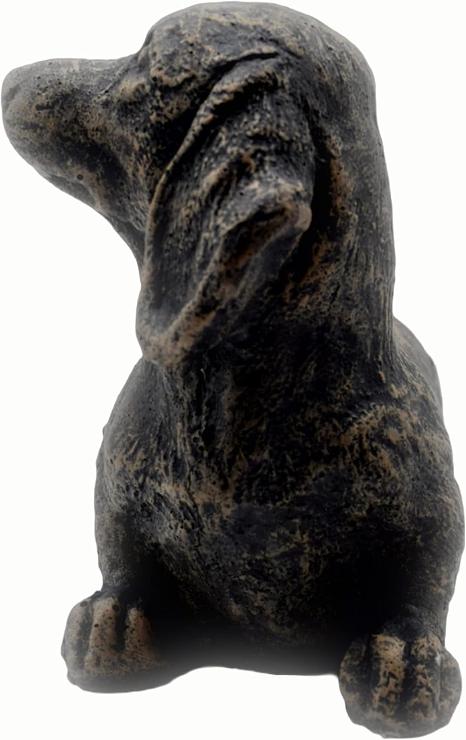 Solid Rock Stoneworks sm Sausage Dog-Autumn Brown- 7" Tall x 10" w x 5" d