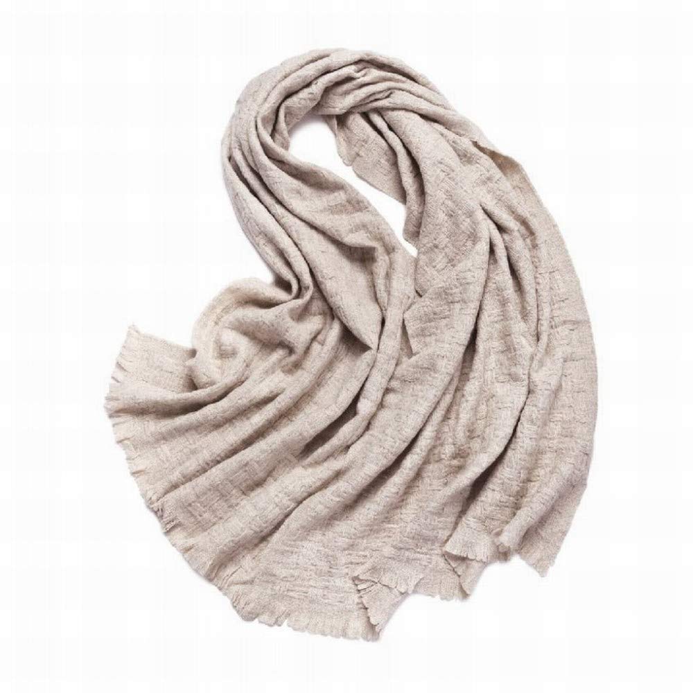 MU Sciarpa Di Lana Intrecciata Moda Retrò Signore Autunno E Inverno Caldo Scialle Di Lana Sciolto,pelle di bufalo,1