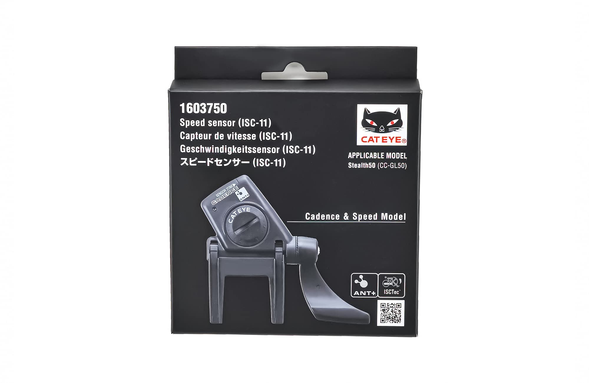 CAT EYE - Sensor de velocidad y cadencia ANT+ 2