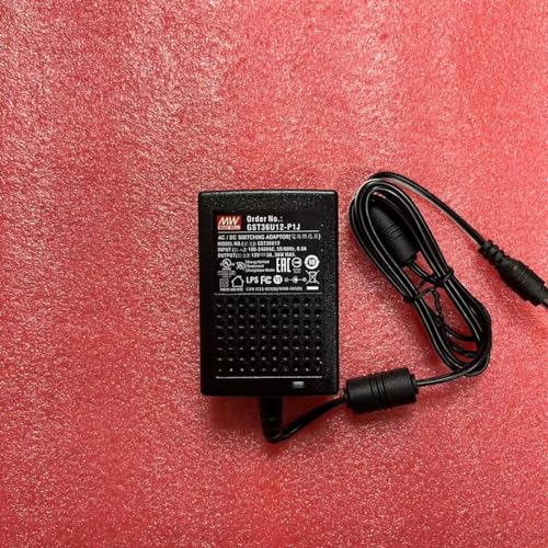 Image of 12V 3A 36W Class II AC-DC High Reliability Industrial Wall Adapter with 2.1mm Plug Level VI
