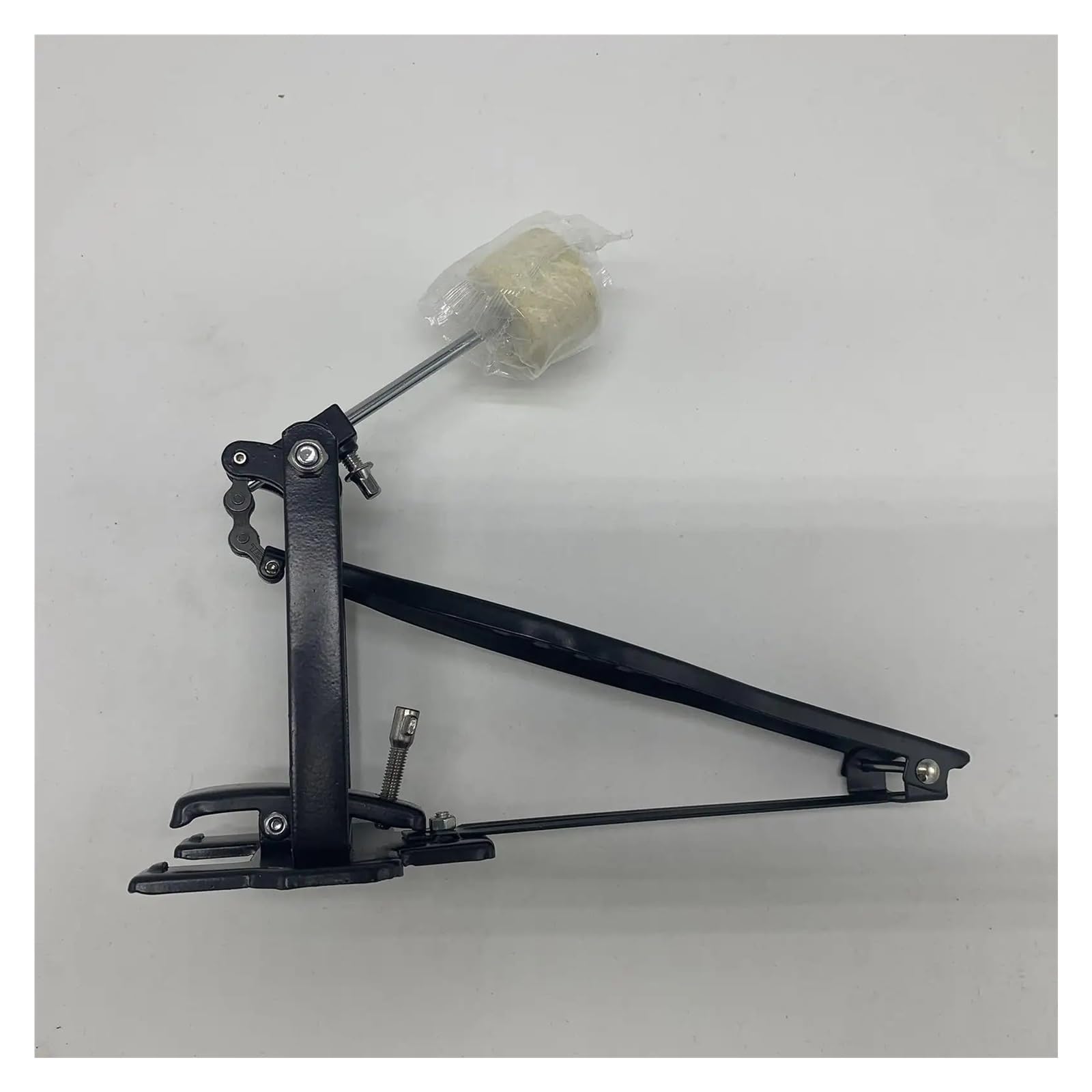 Pedale for grancassa in lega di alluminio Pedale a catena singola antiscivolo for parti di set di batteria a percussione