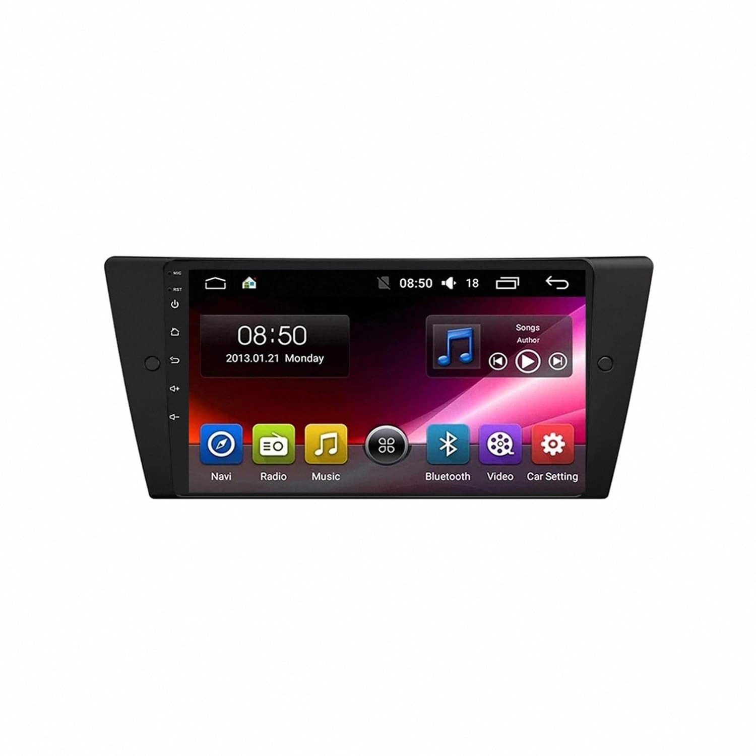 Radio 2 DIN para BMW E90 CarPlay y Android Auto pantalla multimedia GPS Bluetooth Siri 8