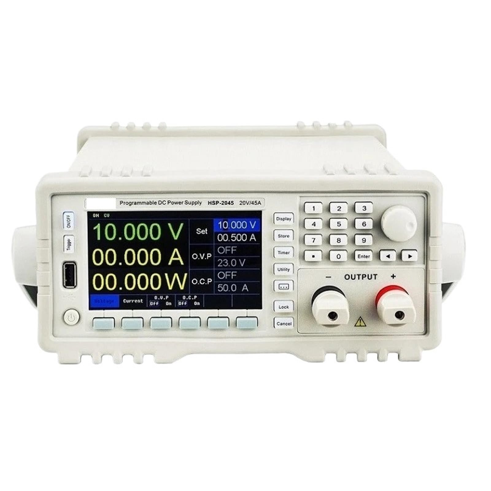 fuente de alimentación de laboratorio, Fuente de alimentación de CC digital ajustable, programable y de alta precisión de amplio rango(HCP-1023)