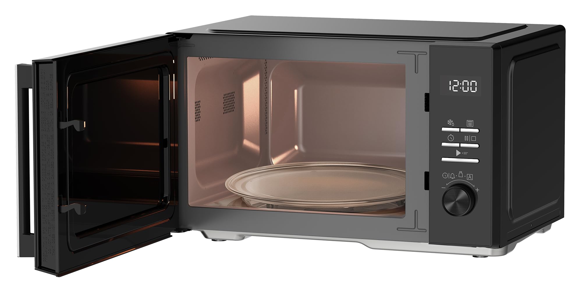 Beko MGF24310B kuchenka mikrofalowa z grillem 24 litry, 900 W, cyfrowa, wolnostojąca, 8 funkcji gotowania - czarny