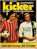  Kicker Sportmagazin Nr. 92/1972 13.11.1972 Am Mittwoch gegen die Schweiz: Länderspiel-Vorschau
