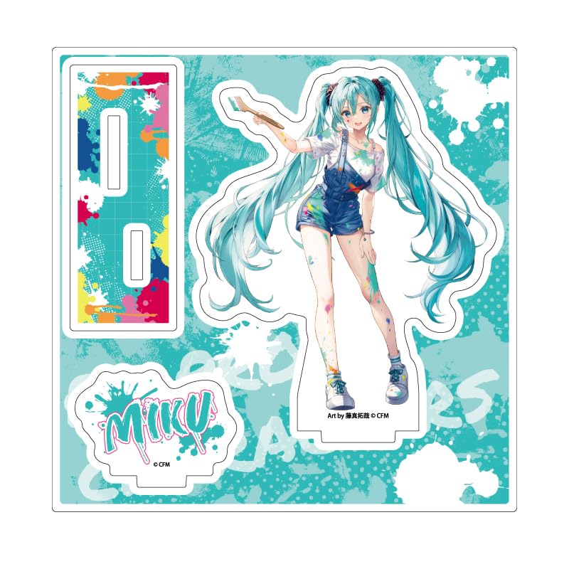 Amazon.co.jp: ピアプロキャラクターズ 13 初音ミク ペンキver.[描き
