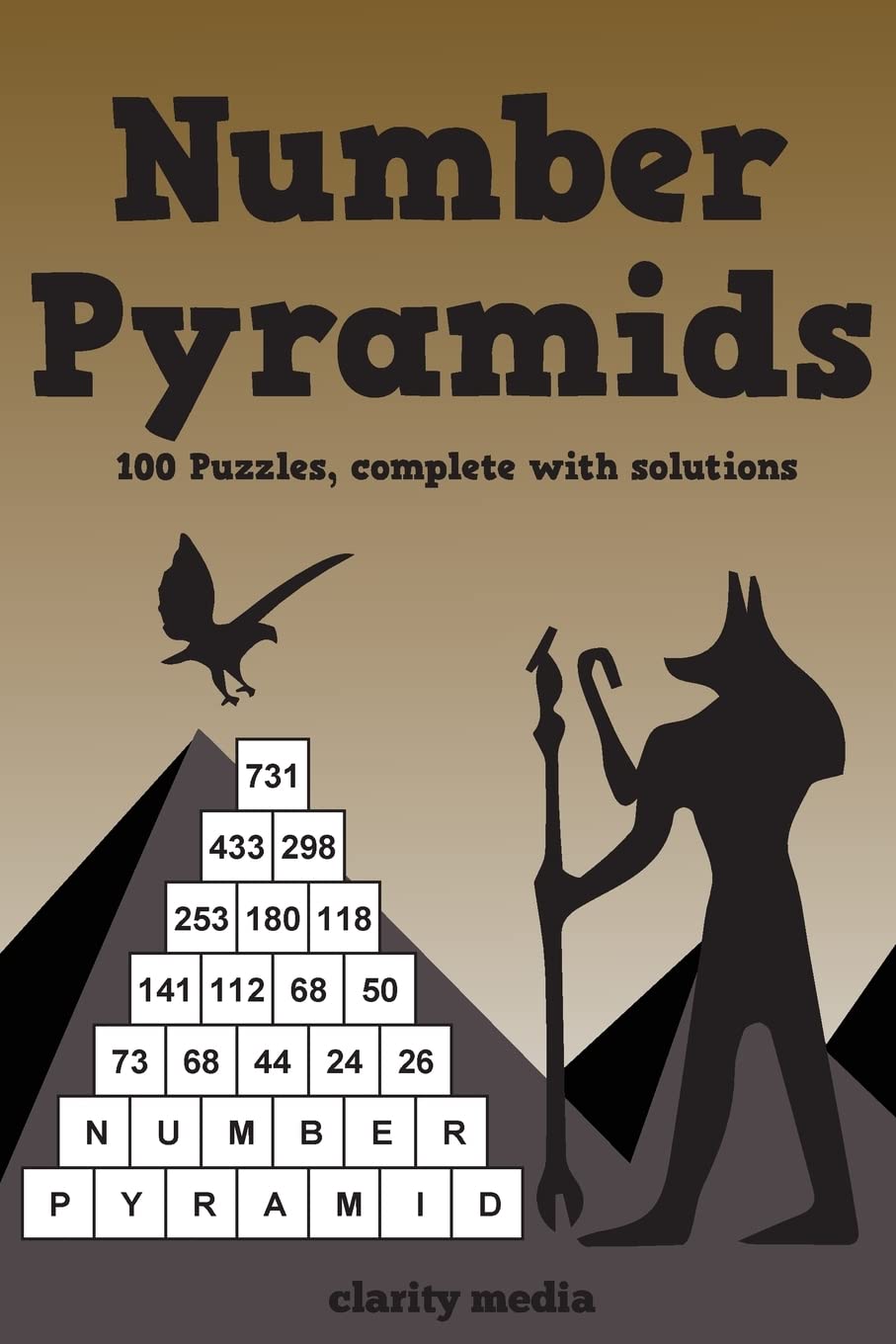 Number Pyramids: 100 addition pyramids, complete with solutions By Media, Clari
