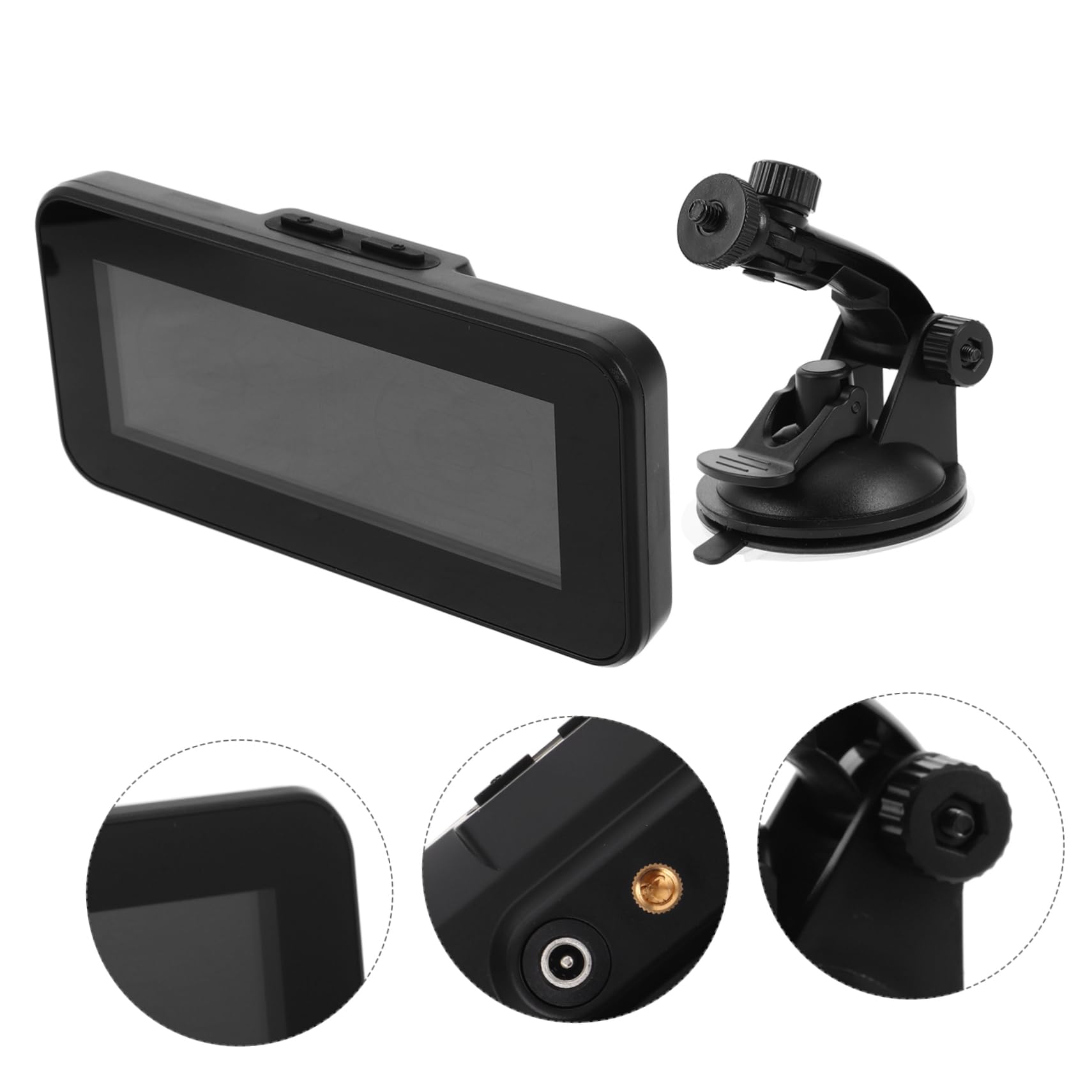 PartyKindom Medidor De Inclinación Para Coche Medidor De Equilibrio Automático Digital Accesorio De Monitor De Vehículo Para Carretera y Diario