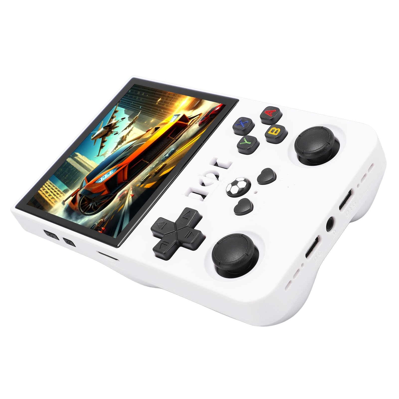 Console per Videogiochi Portatile, Schermo IPS da 4 Pollici, Lettore di Giochi retrò Portatile con Oltre 18.000 Giochi, Console Portatile a Doppio con Piccola Scheda di (ShChGB)