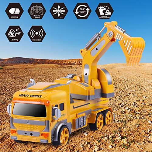 Remote Control Car, Transform Robot Rc Cars For Kids Toys, 360° Rotating Deformation To Robot With Flashing Light, Transform Robot Rc Car Toy For Age 3 4 5 6 7 8-12 Years Old Boys Girls Birthday Gifts #TOP5