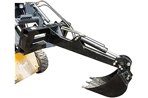 Titan Attachments Bobcat Skid Steer Toy 14-Inch Bucket, Excavator Attachment Bobcat Loader