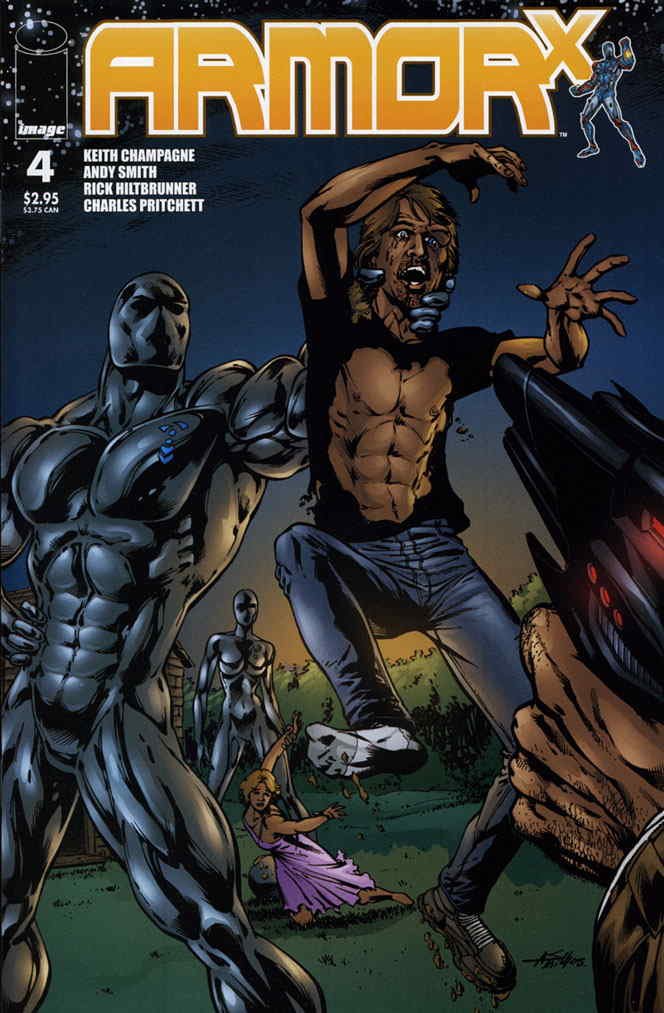 Armor X #4 VF/NM ; Image comic book | Andy Smith Last Issue