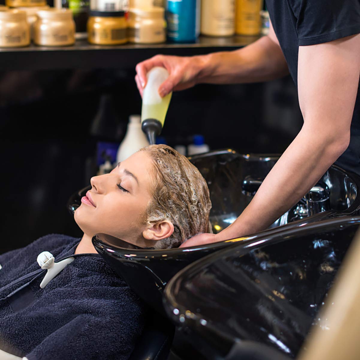 Beaupretty Slant Tip Applicator Bottle Hair Color Applicator Hair Chemicals Hair Dye Apply Application Fast Helps with Applying Hair Color Easy to Use Salon Stylist 4pcs : Beauty & Personal Care