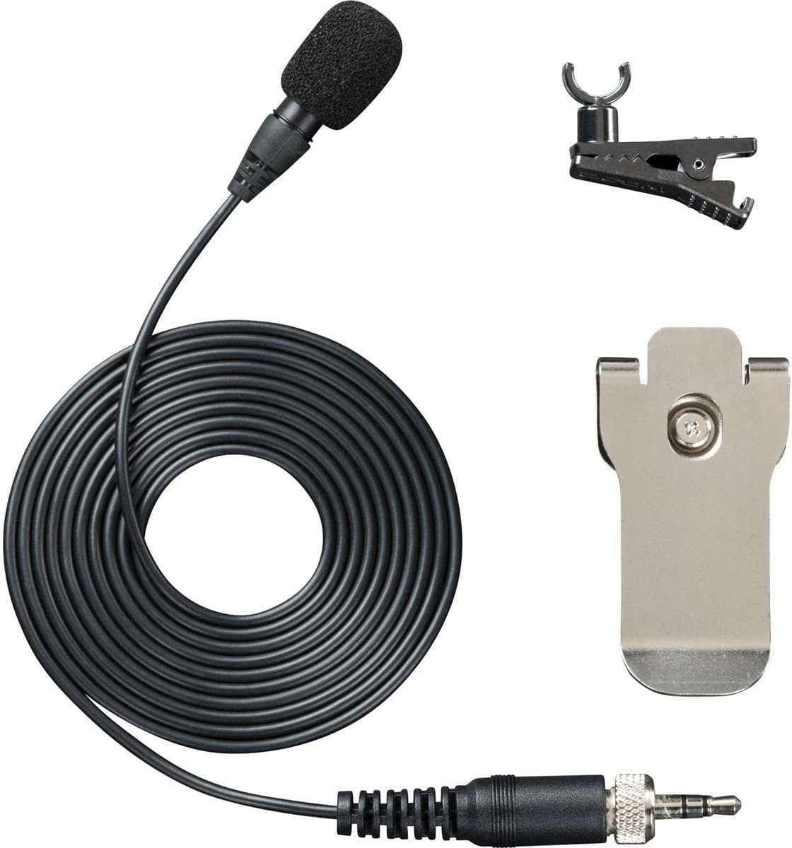Zoom APF-1 Accessory Pack for F1 Field Recorder, Includes Lavalier Microphone, Windscreen, Mic Clip, and Belt Clip