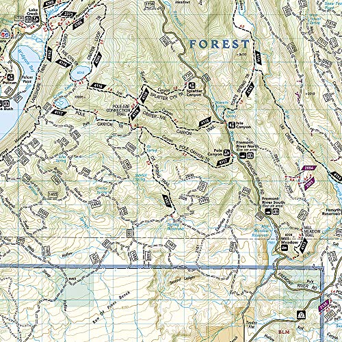 Fish Lake, Manti (National Geographic Trails Illustrated Map) - Image 3