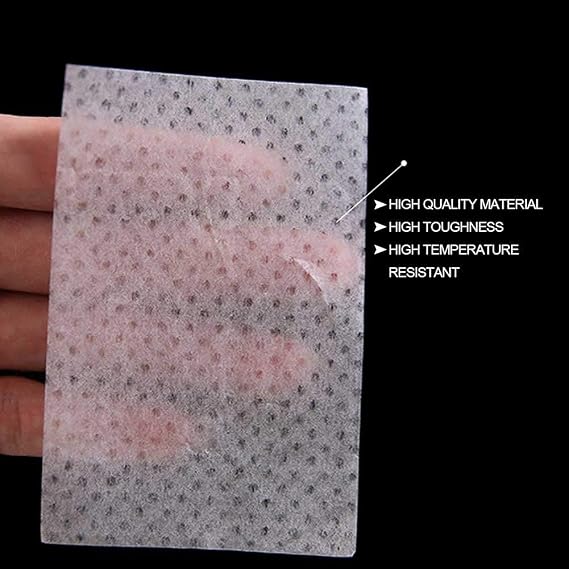 1000 PCS Perm Papers,Breathable Salon Perm Solution kit for Hair Perming Styling-Disposable,Mesh Design,Absorbent,Soft Flexible for Home Cold Hot Perm Styling Tools