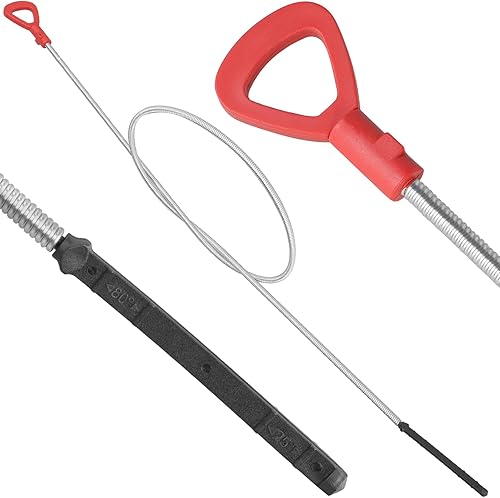 SCITOO Varilla de medición de aceite de 48.03 pulgadas para Mercedes-Benz C180 C200 C220 C230 C240 C280 C32 C320 C350 C36 C43 C55 CL500 CL550 CL6000