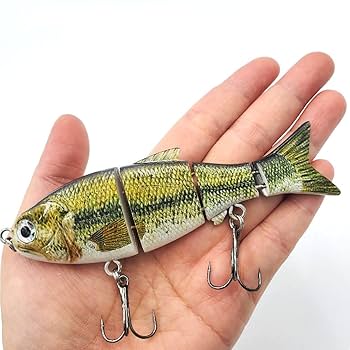 Amazon.co.jp: VISPREA スイムベイト シンク ジョイントルアー 4