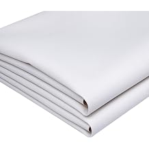 Marine Vinyl Fabric,Upholstery Vinyl,Faux Leather for Boat Furniture Car | Soft and Waterproof Faux Leather Sheets Durable Replacement Renovate White, 54inch x 30inch