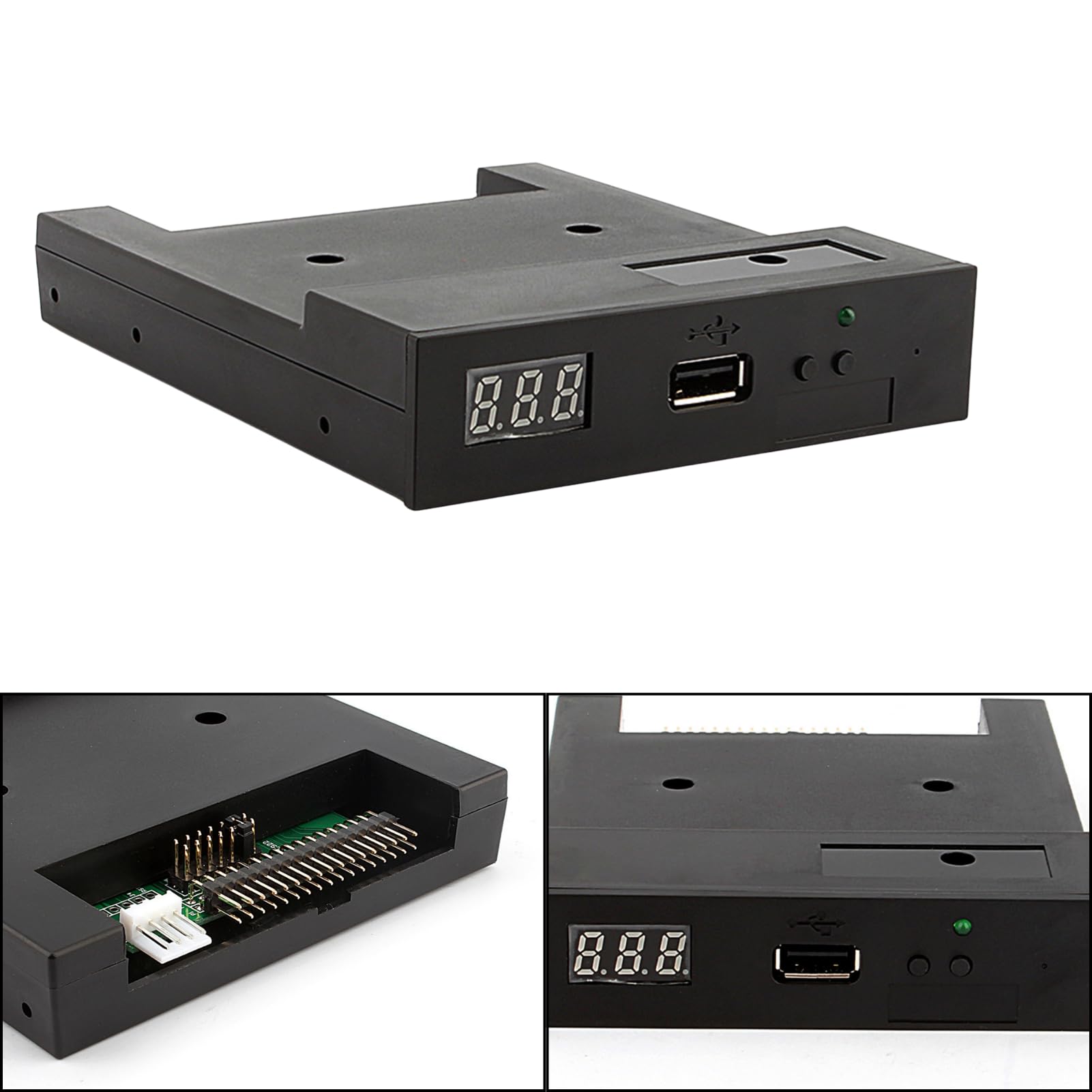 Emulador de unidad de disquete USB SFR1M44-U100 1,44 MB 3,5" Floppy unidad de disquete emulador USB SSD Floppy emulador de teclado musical