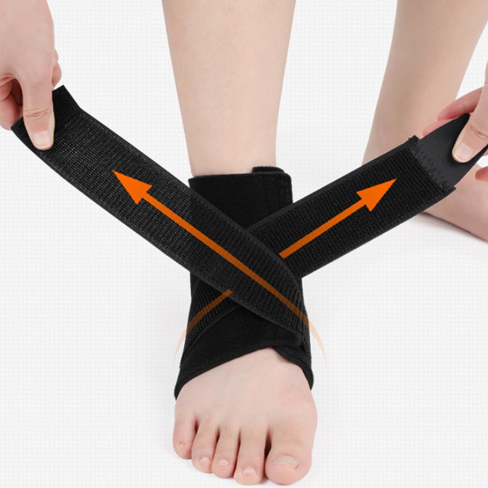 Soporte para espinillas Ortesis para fracturas Bota ortopédica Soporte para Tobillo Pie Antideslizante con articulación de Tobillo Soporte Fijo Férula para Fascitis Plantar Tobil