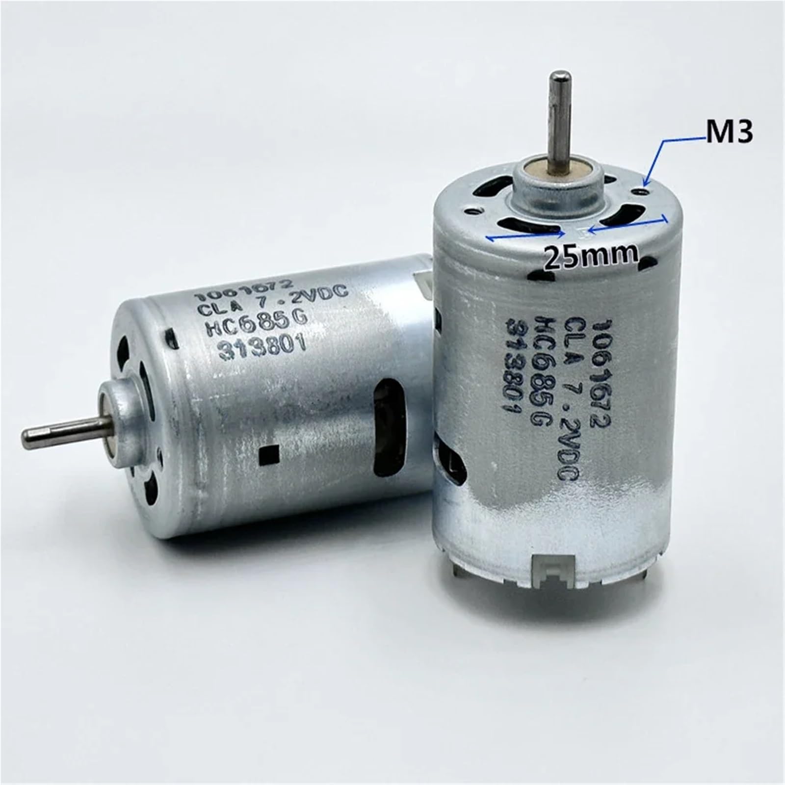 Silnik 545 DC 3,7 V-7,4 V 23500 obr./min wysoka prędkość z wentylatorem chłodzącym silnik szczotka węglowa zabawka model elektryczna wiertarka ręczna dmuchawa